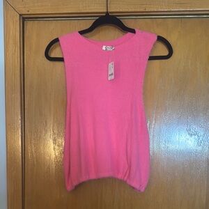 Free People intimately Pink Sleeveless sweater